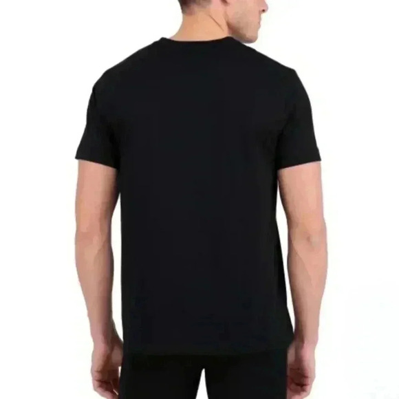 NWOT Bench Solid Cotton V-neck T-shirt Black Size Small  Men's - Picture 2 of 8
